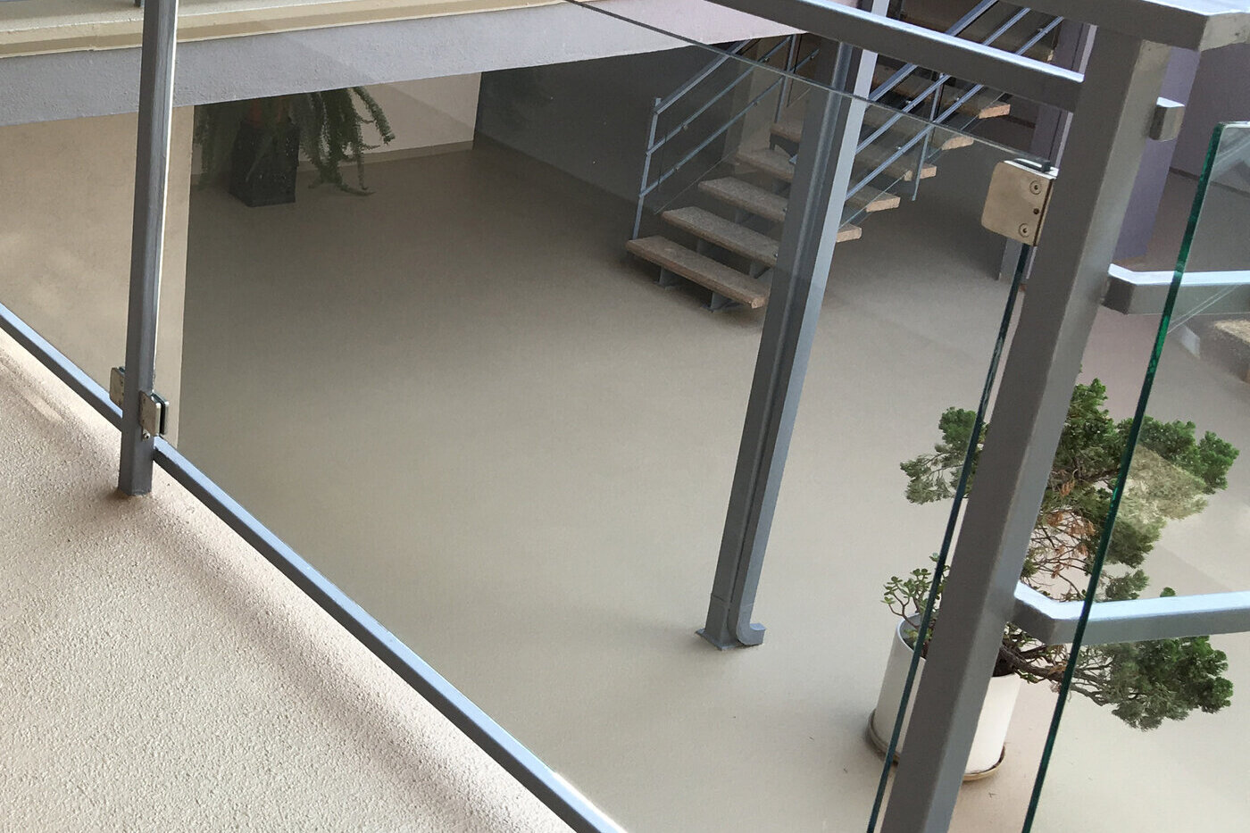 Professional deck coating